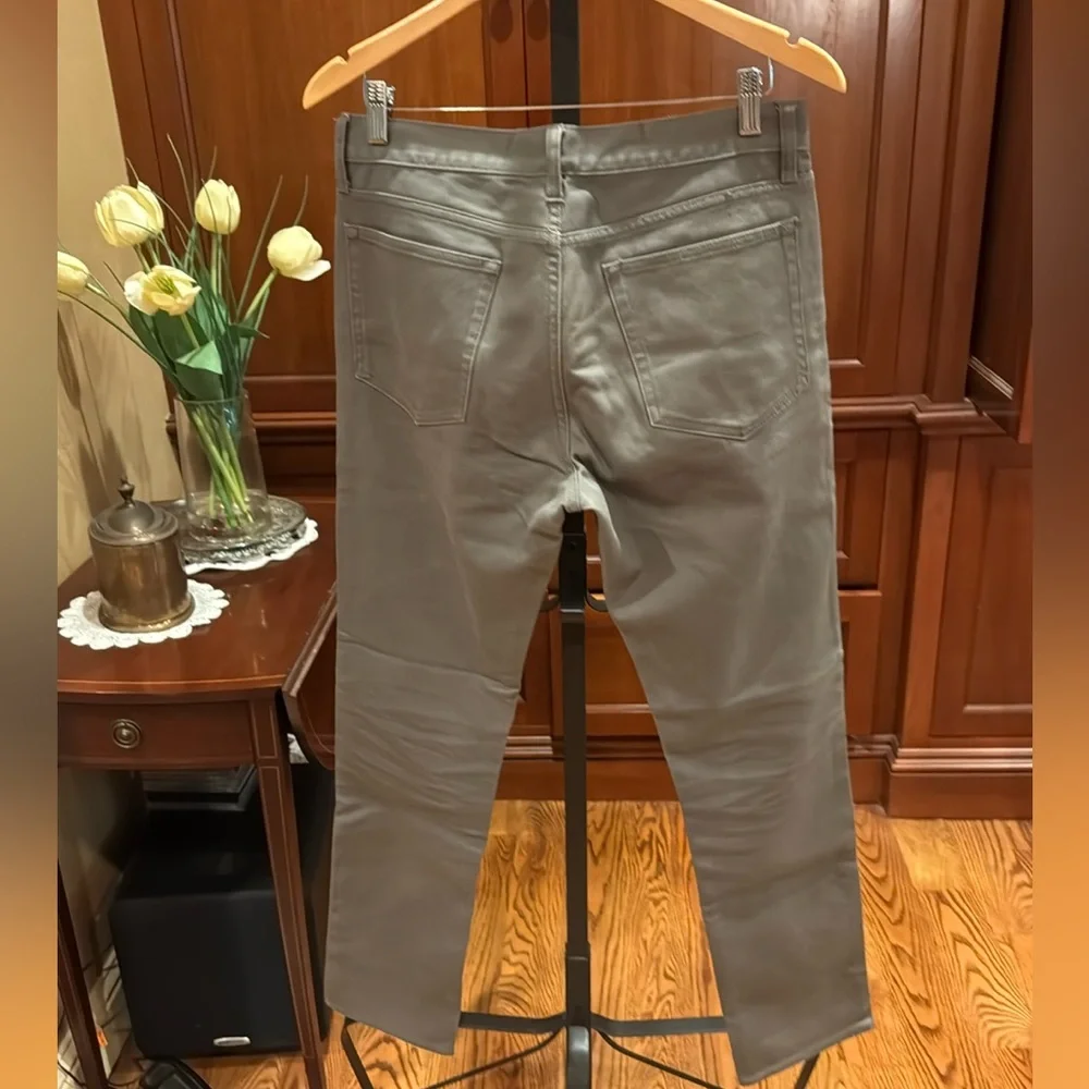 NWOT J. CREW Green Khaki Jeans Pant Men’s 30 x 32 Cotton Straight Sutton Style